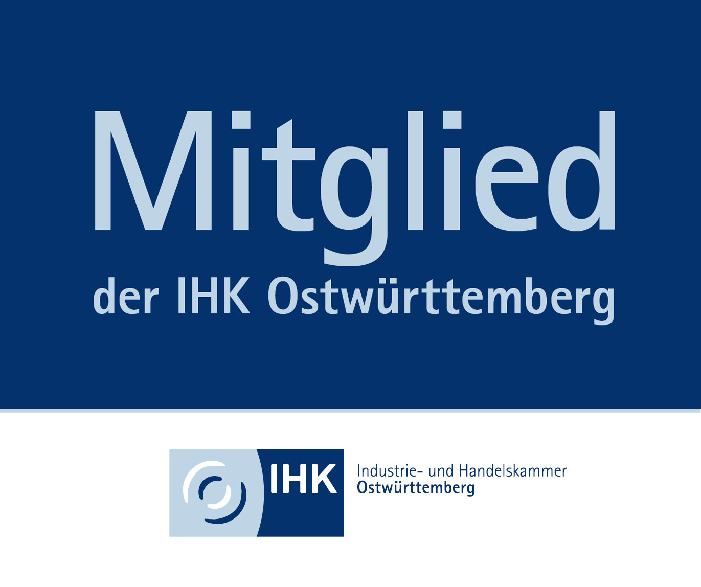 Signet: Mitglied der IHK Ostwürttemberg