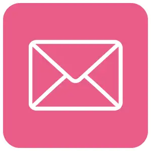 Ein Mail Symbol zur Kontaktaufnahme zum Fotobox mieten in Heidenheim, Aalen, Schwäbisch Gmünd, Ulm Geislingen und Göppingen.