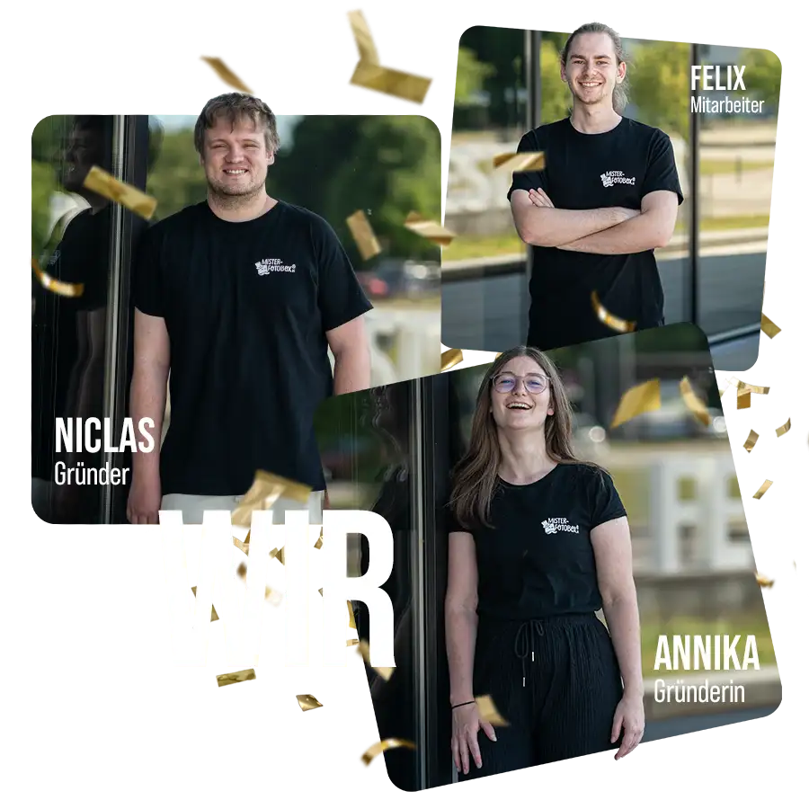 Fotobox Heidenheim, Aalen, Schwäbisch Gmünd, Geislingen - Das Team für Fotobox mieten - Niclas Stöhr & Annika Mittelstädt
